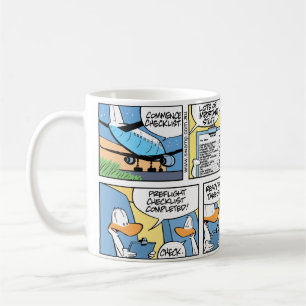 Tasse plate drôle de bande dessinée de liste de