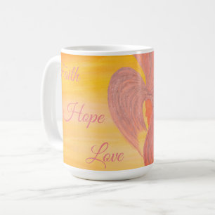 Tasse - "plein d'espoir" par tout l'art de joie