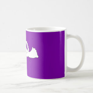 Tasse pleurante de colombes
