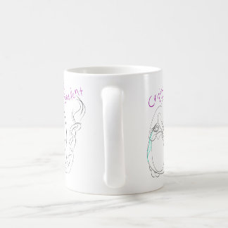 Tasse pleurante d'étudiant universitaire