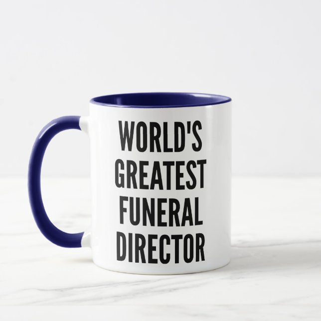 Tasse Plus grand directeur funéraire du monde (Gauche)