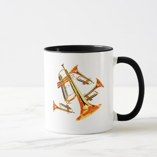 Tasse Plusieurs trompettes (Droite)