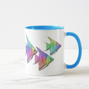 Tasse Poissons d'ange d'arc-en-ciel
