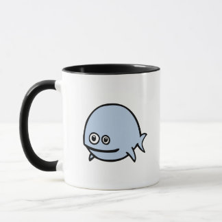 Tasse Poissons de FreeDos - bleu