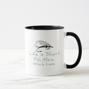 Tasse Poissons Plus, Travaillez Moins !