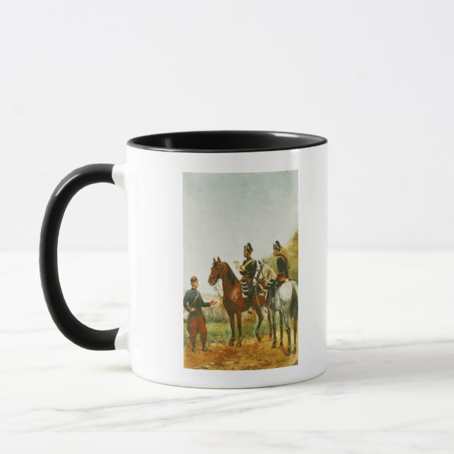 Tasse Policiers en tournée d'inspection (Gauche)