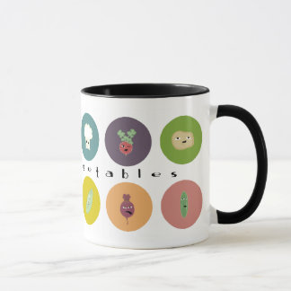 Tasse polka mentale de légumes