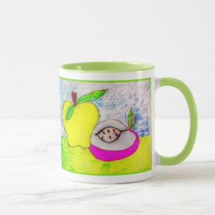 Tasse Pommes Pop Art