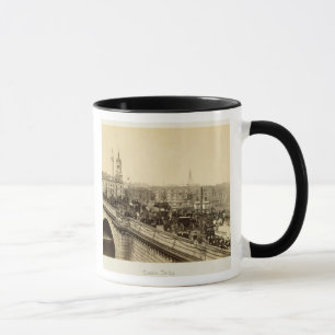 Tasse Pont de Londres, c.1880 (photo de sépia)