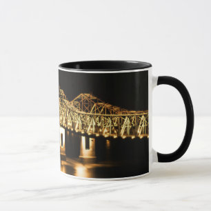 Tasse Pont de Natchez-Vidalia - lueur d'or