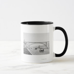 Tasse Pont de Washington et la photographie de speed-way