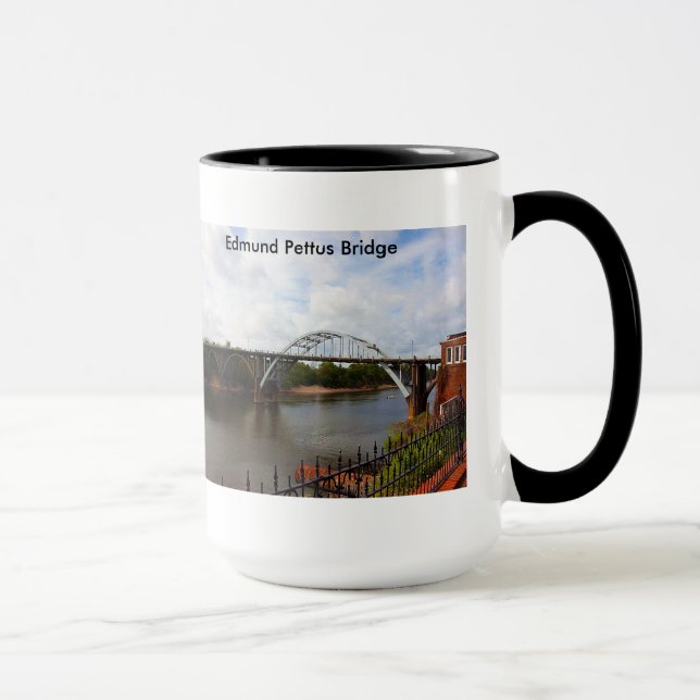 Tasse Pont Edmund Pettus à Selma, Alabama (Droite)