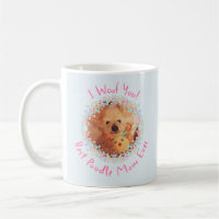 Tasse Poodle Mom | Photo & Nom de Chien Personnali