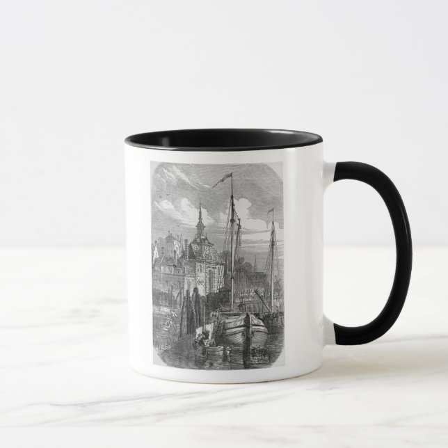 Tasse Port de Rotterdam, Hollande (Droite)