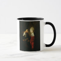 Portia et Shylock "du négociant de Venise" A