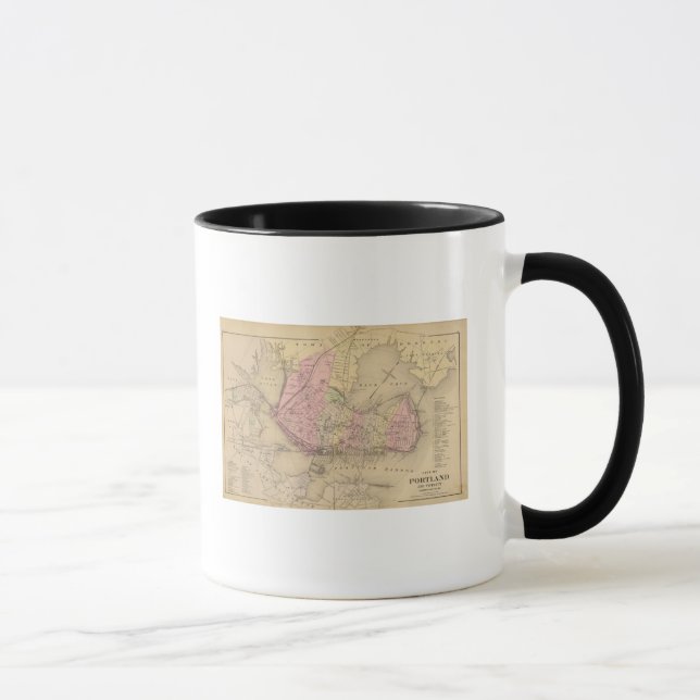 Tasse Portland et environs, Maine (Droite)
