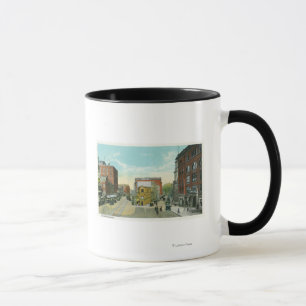 Tasse Portland, MaineVue panoramique du Carré du Congrès