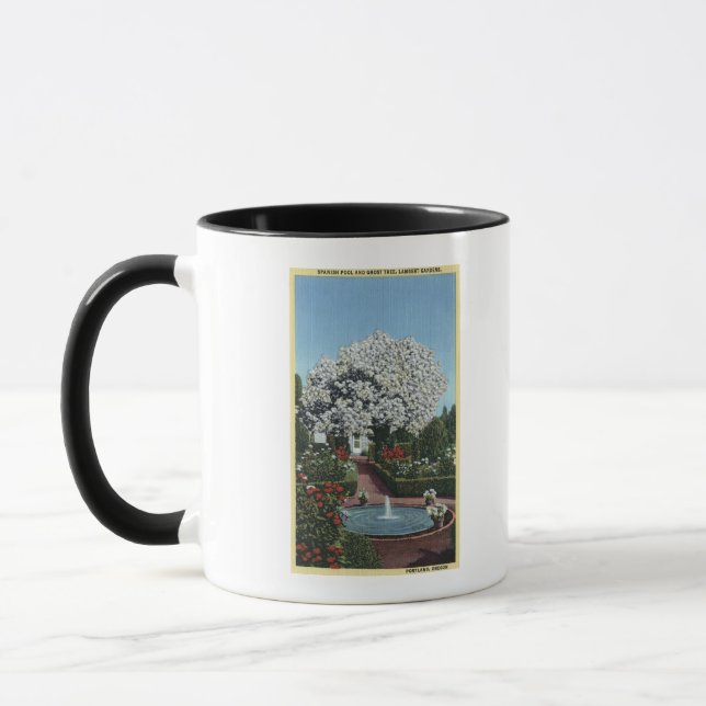Tasse Portland, Oregon - Espagnol Pool et arbre fantôme (Gauche)