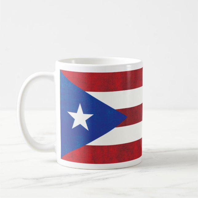 Tasse portoricaine de drapeau (Gauche)