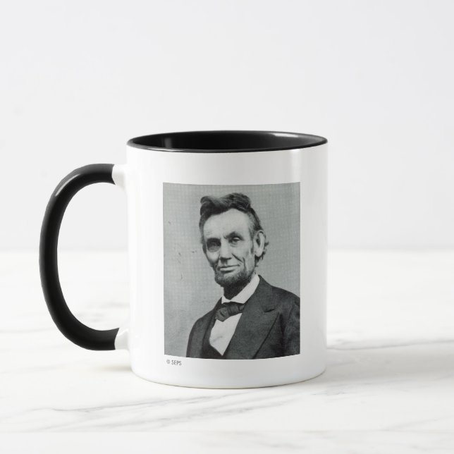 Tasse Portrait d'Abe Lincoln 1 (Gauche)