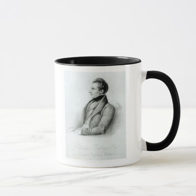 Tasse Portrait de Charles Babbage 1832 (Droite)