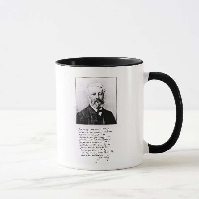 Tasse Portrait de Jules Verne (Droite)