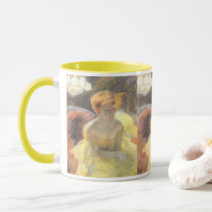 Tasse Portrait de Lydia à l'Opéra par Mary Cassatt