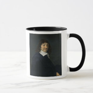 Tasse Portrait de Rene Descartes c.1649