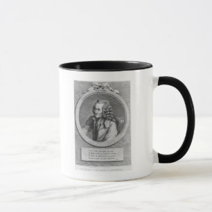 Tasse Portrait de Voltaire, d'un dessin