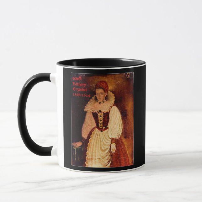 Tasse Portrait d'Elizabeth Bathory (hongroise) (Gauche)