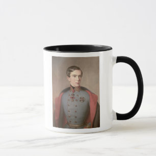 Tasse Portrait d'empereur Franz Joseph de l'Autriche