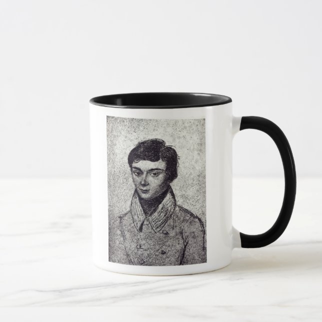 Tasse Portrait d'Evariste Galois (Droite)