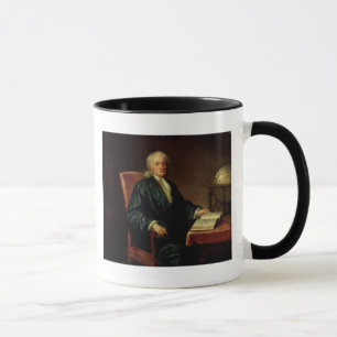 Tasse Portrait d'Isaac Newton, c.1726