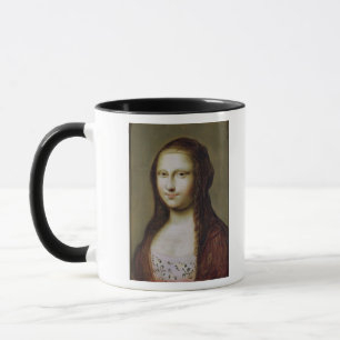 Tasse Portrait d'une femme inspirée par la Mona Lisa