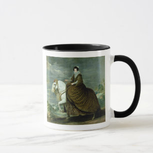 Tasse Portrait équestre d'Elisabeth De France