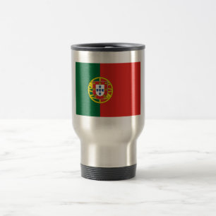 Tasse portugaise de voyage de drapeau