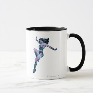 Tasse Pose colorée de Wonder Woman
