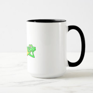 Tasse Pose d'alligator