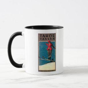 Tasse Poster de la taverne Tahoe