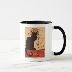 Tasse Poster du conversation Noir Cabaret Troupe Black C