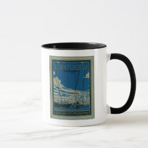 Tasse Poster publicitaire Longview, Washington
