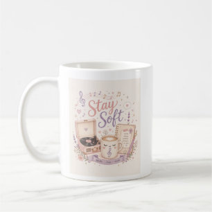 Tasse pour amateur de musique Stay Soft