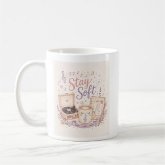Tasse pour amateur de musique Stay Soft
