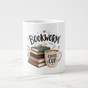 Tasse pour amoureux du café et des livres