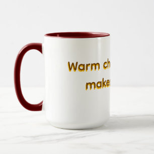 Tasse pour boisson chaude ou froide au chocolat