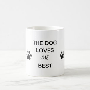 Tasse pour des amoureux de les chiens partout