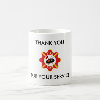 TASSE POUR DES SAPEURS-POMPIERS OU DANS LA