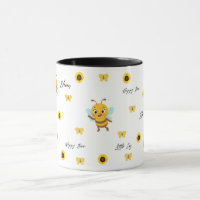 Tasse pour enfants Abeille Joyeuse Mignonne