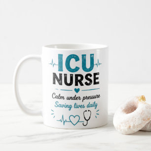 Tasse pour infirmière en soins intensifs Cadeau dr