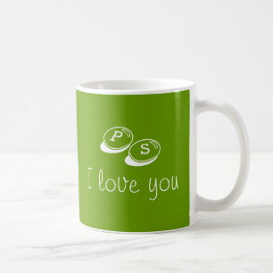Tasse pour la fête des mères PS Je t'aime Maman